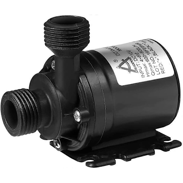 12V 800L/H 5M dränkbar pump för fontän, swimmingpool, solcirkulationssystem