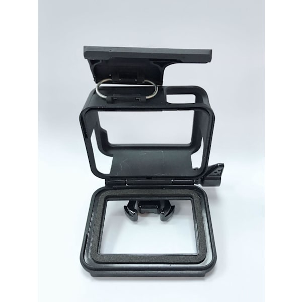 Ramhusskydd kompatibelt med GoPro Hero6/5 Edge Shell med avtagbar mobil plugg och skruvar