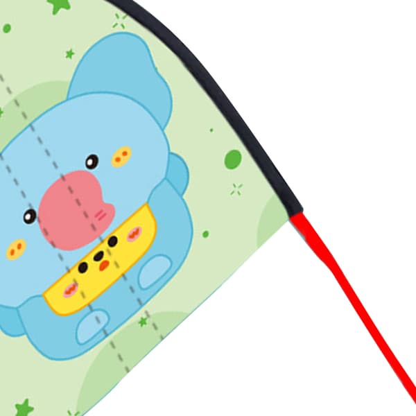 Katapult Drake Barn Gummiband Elastisk Glidande Liten Drake Utomhussport Leksaksdrake Elefant