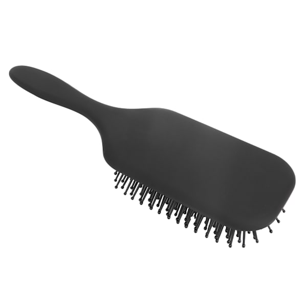 Hårbørste Detangling Styling Massasje Hodebunn Luftpute Kam for krøllete rett hår Svart