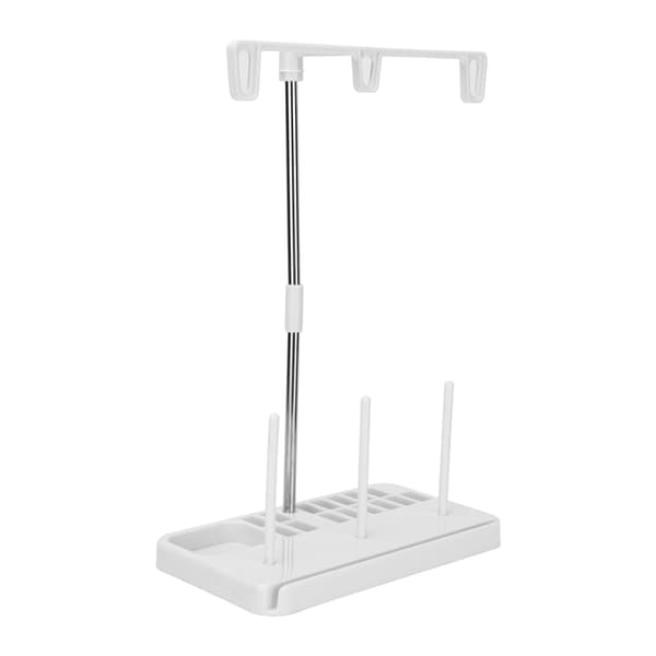 Trådstativ 3 Spoleholder Light Wright Husholdningssymaskinverktøy for quilting DIY Beige