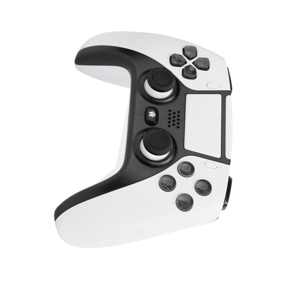 Spilcontroller Bluetooth 4.0 Gamepad Trådløs Joystick til PS4-konsol Vært Hvid