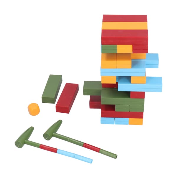 Desktop Blocks Stabling Spil Farverigt Balancespil Børn Pædagogisk Spil Legetøj Blocks Stabling Spil