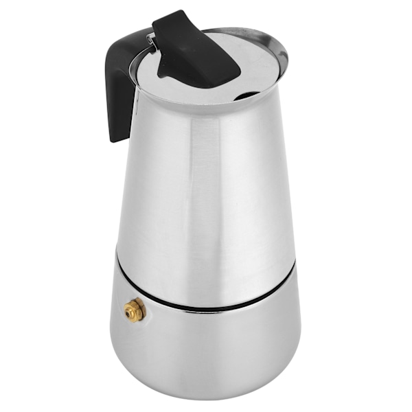 200 ml bærbar kaffemaskine Moka-kande i rustfrit stål til hjemmekøkken