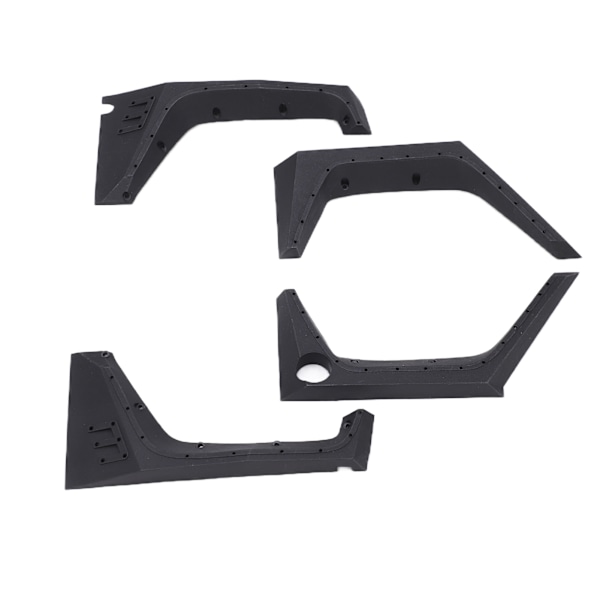 Racing DIY Hjulbryn Plast Hållbar Robust Enkel Installation Bärbar Racing Bil Karosseri för RC Crawler Bil