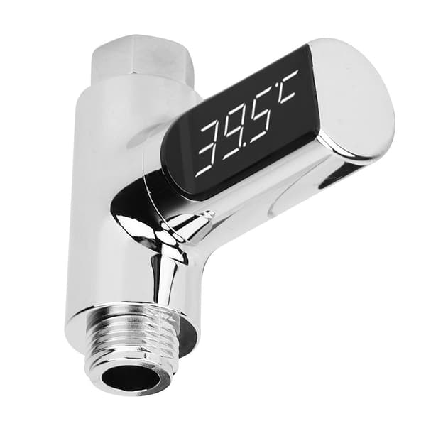 LED-skjerm Hjemmevann Dusjtermometer Digitalt Babybadetermometer