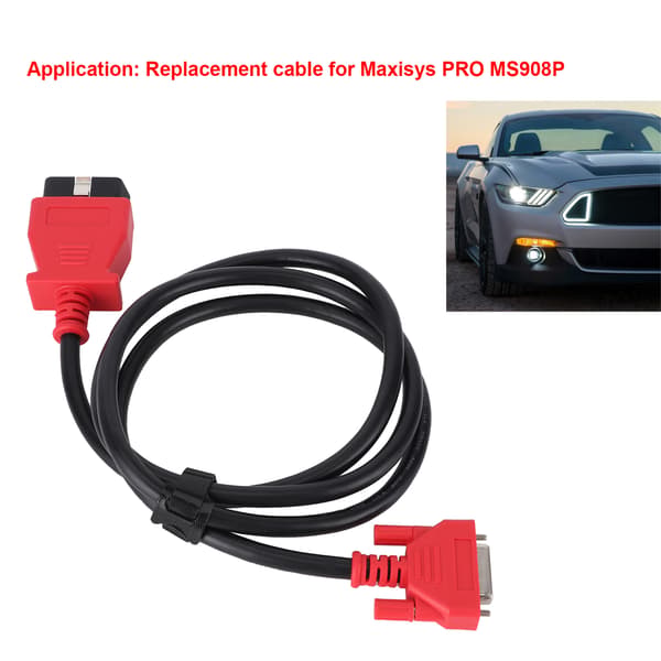 16-pin hovedtestdatakabel OBD2 diagnostisk programmeringsboks feil datamaskindetektor for Maxisys PRO MS908P