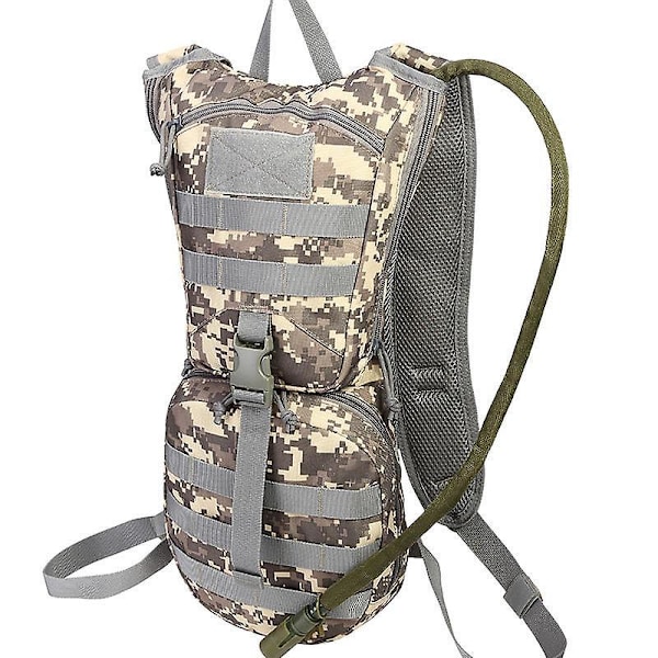 Taktisk Hydration Pack 3L TPU Vattenblåsa Militär Ryggsäck för Cykling Vandring Löpning Klättring Jakt Cykling