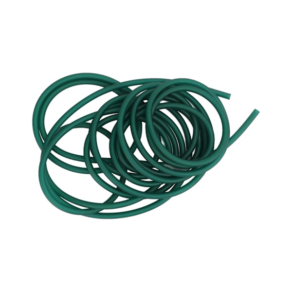 Q4070 5M Naturlig Latex Gummirør Stræk Elastisk Rør Udendørs Jagt Udskiftning Bånd Is Grøn