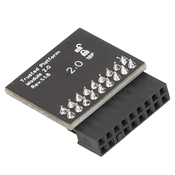 TPM 2.0 Krypteringssikkerhedsmodul 18Pin LPC Interface Krypteringssikkerhedsmodul til Asrock 18pin SPI TPM2.0