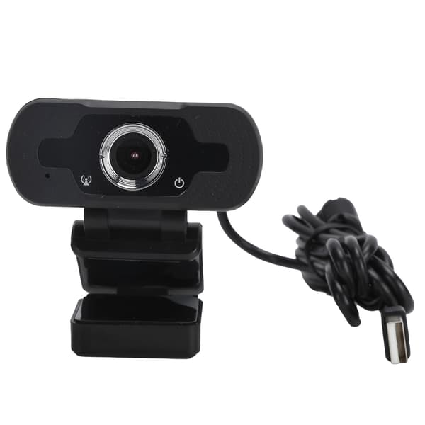 1080P webbkamera Full HD USB-webbkamera med brusreducerande mikrofon multifunktionsbas