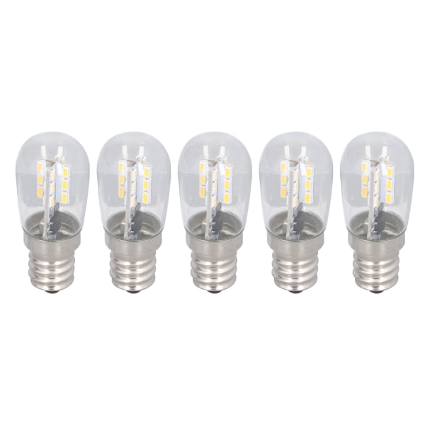 10 stk LED E12 Pære Glas Lille Loftlampe Pære 500LM Vægpære til Soveværelse Kontor 220V