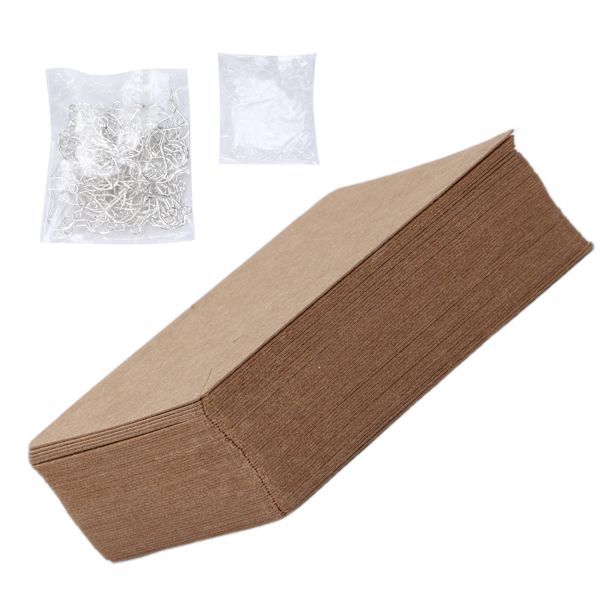250-delars örhänge tillbehör kit DIY smycken gör-det-själv-kit med krokar baksida displaykort