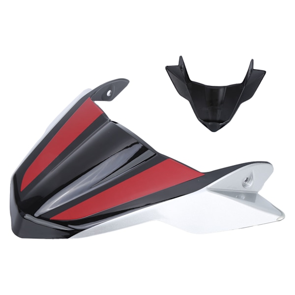 Front Windscreen Fairing Winglet Luftflödesvindavvisare Ersättning för Yamaha MT‑09 FZ‑09 2017‑2020Röd