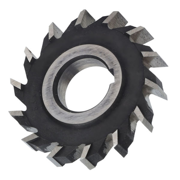 Fræser Højhastighedsstål Lige 14 tænder Face Mill Disc Punching Drilling Tool