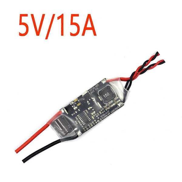 15A 3-12S FPV Vastaanottimen Virtalähde BEC (UBEC) 5V RC-lentokoneeseen