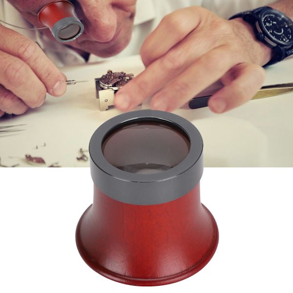 Watch Reparerande Förstoringsglas Lupp Watch Reparationsverktyg för urmakare10X
