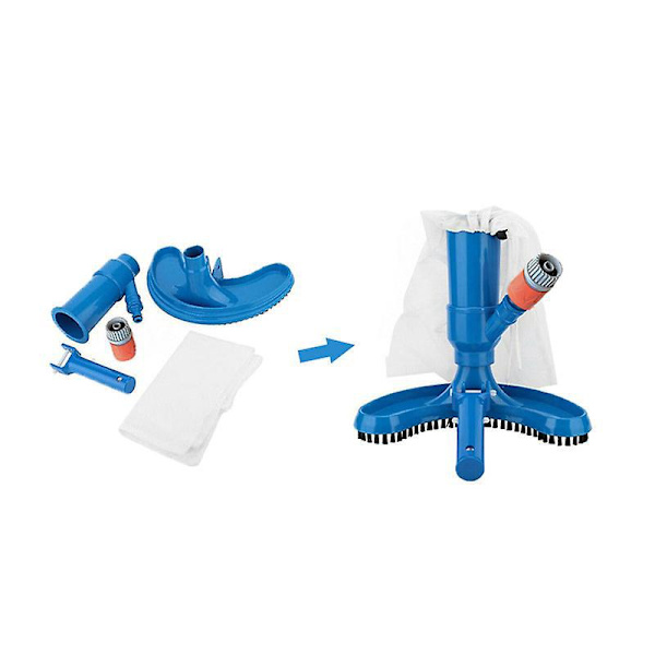 Kannettava Mini Jet Pool pölynimuri Quick Clean -imupäällä ja harjalla pölynimuritarvikkeille