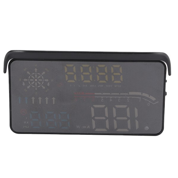 Universaali HUD Mufti-toimintoinen Head Up Display OBD2+GPS Projektiomonitorin Hälytystoiminto