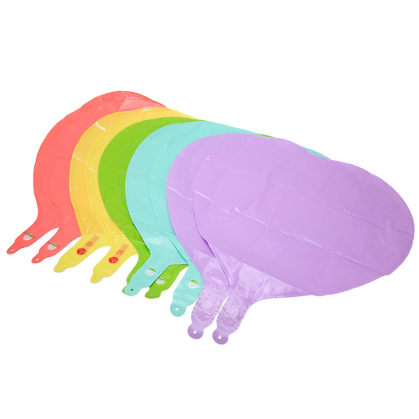 30 stk hjerteballonger Gjenbrukbare søte lyse farger Multipurpose iøynefallende festballonger for bryllupsbabydusj