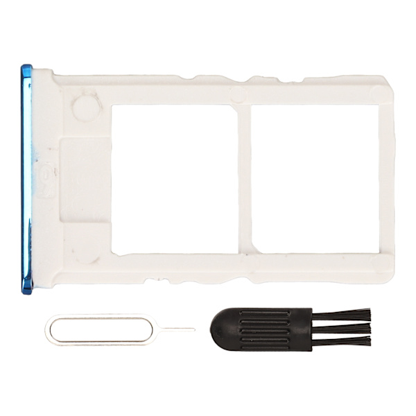 SIM-kortbrett Erstatning av SIM-kortsporholder for Xiaomi Redmi K20 mobiltelefon blå