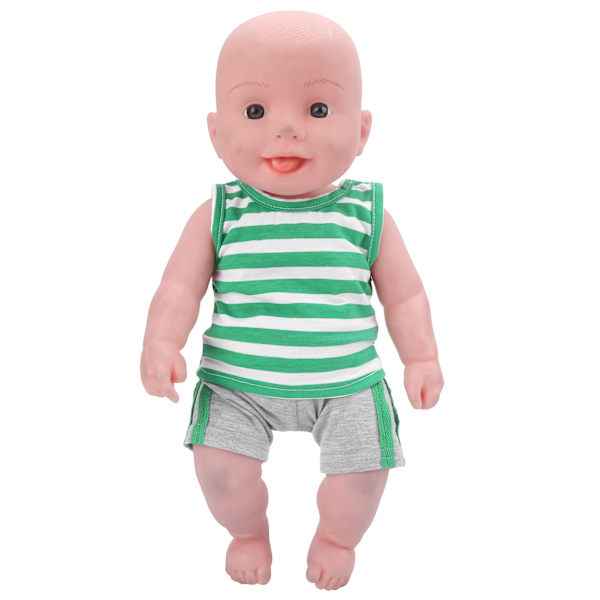 Sportkläder för babydockor 18 tum Babydockkläder Träningskläder Barn FödelsedagspresentQD18‑100