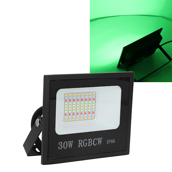 RGB-valonheittimet 30 W sovellusohjaus IP66 vedenpitävät ajoitusasetukset ulkoälykkäät LED-valonheittimet puutarhaan 85-265 V