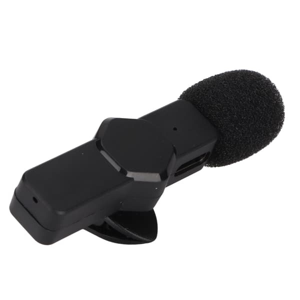 Trådløs Lavalier-mikrofon Plug and Play Genopladelig Bærbar Mikrofon til Liveudsendelse