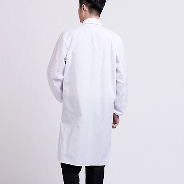 Hvid Lab Coat Kostume til Studerende og Voksne XL