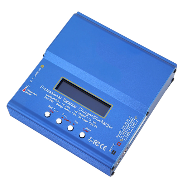 Lipo Batterilader IMAX B6AC Balanse Smart Litiumlader Nøytral 80W for Lilon LiFe LiPo NiMH NiCd PB Batteri