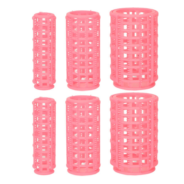 30 kpl Hiusrulla Professional Women Home Self Grip Hiuskihartimet Set Muotoilutyökalu paksuille ohuille hiuksille