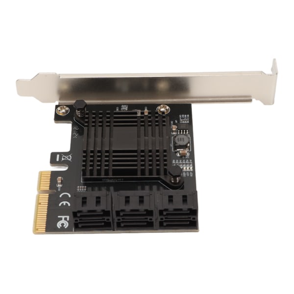 PCI E till SATA 3.0-expansionskort 6.0Gbps 6 SATA3.0-gränssnitt 4X 8X 16X Bra kompatibilitet PCI E till SATA 3.0-adapter