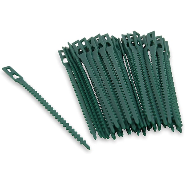 Green Plant Clips, 130mm, Pack of 50