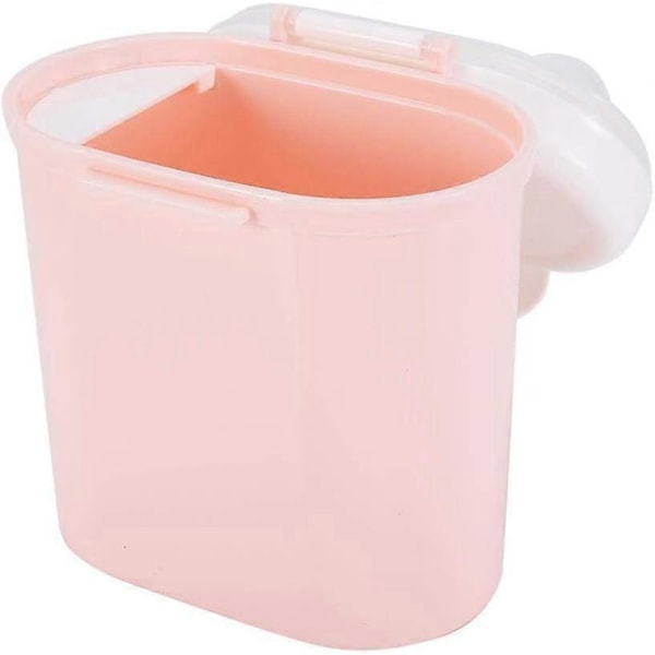 Melkepulverdispenser for baby, lufttett oppbevaringsboks for barnemat, mikro- og kjøleskapssikker godteriboks for barn