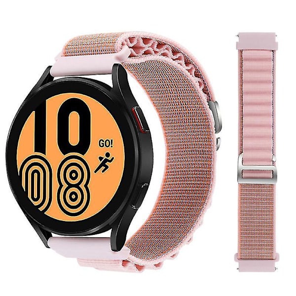 Universal Nylon Justerbar Urrem i Pink til Coros Pace 2 & Coros Apex 42mm
