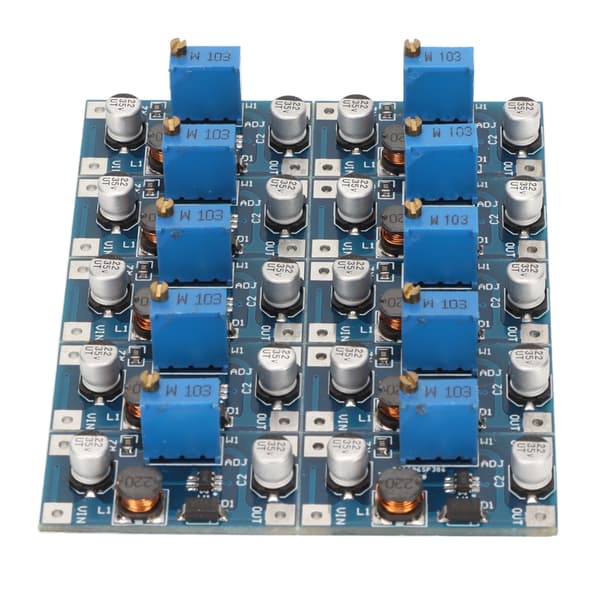 XH M415 Micro Boost-modul justerbar effektiv låg värme liten DC till DC Step Up-modul 10 st