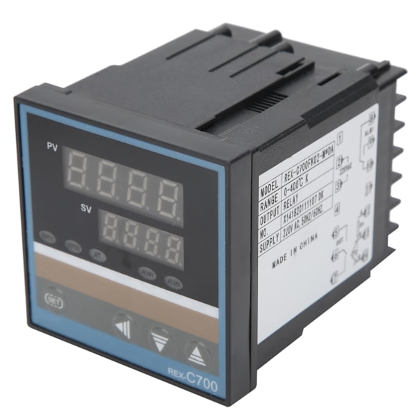 BERM PID Termostat Digital Display Temperaturregulator Switch 220V REX-C700FK02-M x DA