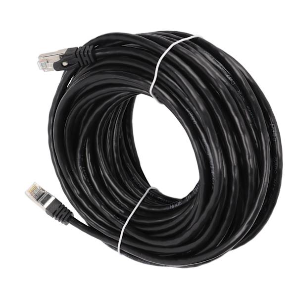 Cat 6 Ethernet-kabel EMI-skydd Låg returförlust 10 Gbps Höghastighets RJ 45-kontakt Internetsladd för PC 20 meter