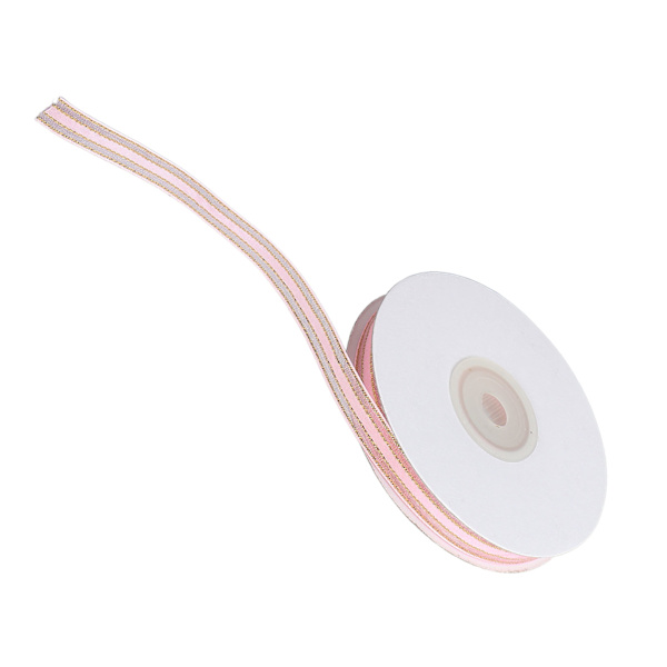 Satinband Polyester DIY Alla hjärtans dag Bröllop Chiffonband för presentinslagning Hårtillbehör 0,4 tum 04#