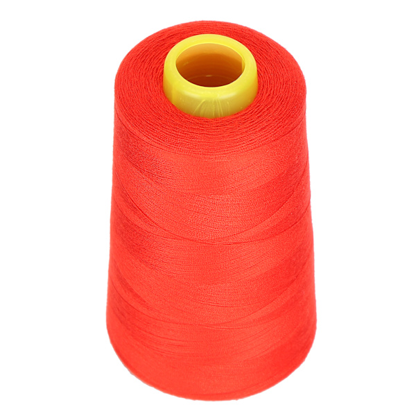 402 Polyester-ompelulanka 3000 jaardia käsinompelunaru DIY-käsityön ompeluun käsinpunainen