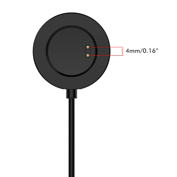 1M laddningskabel kompatibel med Realme Watch 2 Pro/ Watch2 ersättningsladdningsdockningskabel