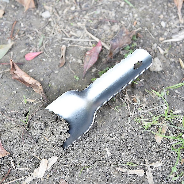 Camping spade i rustfritt stål, mini spade, utendørs hageredskap, EDC overlevelse, blomsterplanting, hageredskap