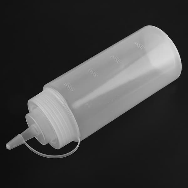 460 ml 10 stk. / sæt plastikkrydderidispenser til sauceoliecremeeddike (hvid)
