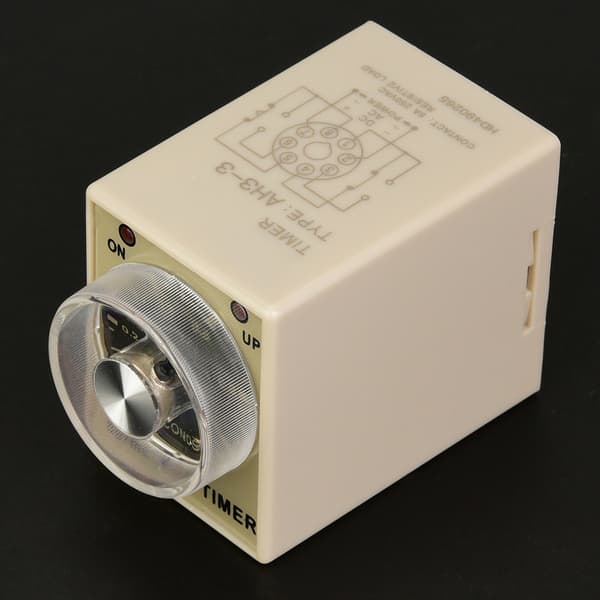 AH3-3 Strømforsinkelsestimer Tidsrelæ AC 220V 50/60Hz(6S)