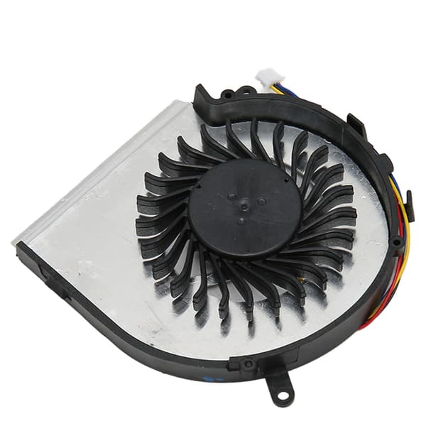 Køleventilator 4-benet aluminiumslegering ABS let udskiftelig bærbar køleventilator til MSI GE72VR GP72VR GP72MVR CPU-køleventilator