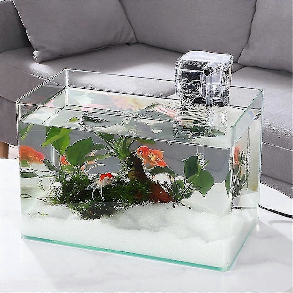 Hang On Eksterne Oksygenpumper Vannfilter for Akvarium Fisketank - Mini Fossdesign