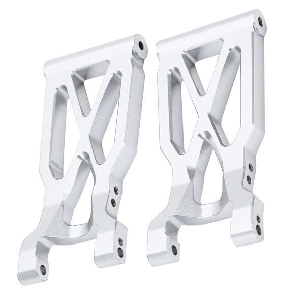RC Bagarmsophæng i aluminiumlegering Bagerste Svingarm Opgraderingsdele Tilbehør til Wltoys 104001 1/10 RC BilSølv