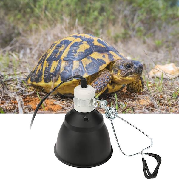 Reptillampe Klemme Lampe Armatur Stativ Pæreholder til Solbadning