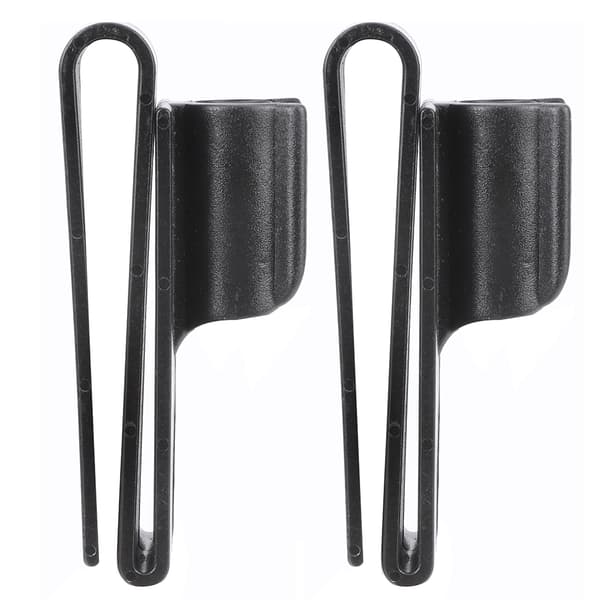 Golfkølletaskeclips Plastholder Holdbar Sort Putterclips Golftilbehør