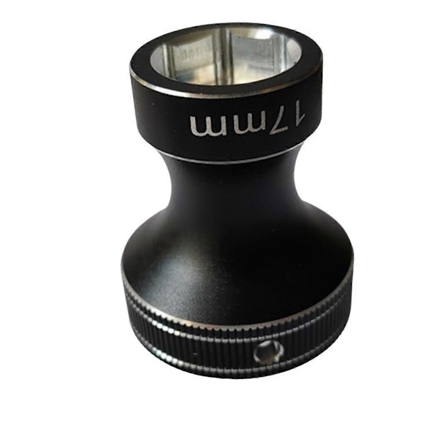 17MM Pyörän Kuusiokoloavain Työkalu Kuusiomutterit Hylsy Musta+Hopea